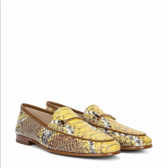 Sam Edelman Lior Snakeskin Printed Loafer - Picture 4 of 6